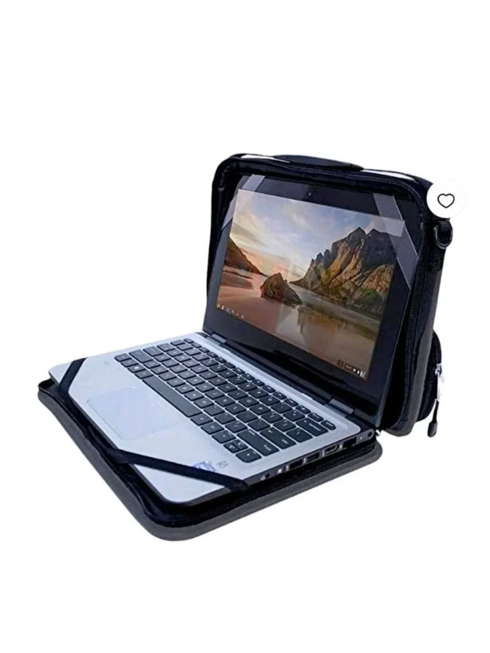 OtterBox Utility Carrying Case 11 Inch Chromebook Organizer Hard Shell Gray